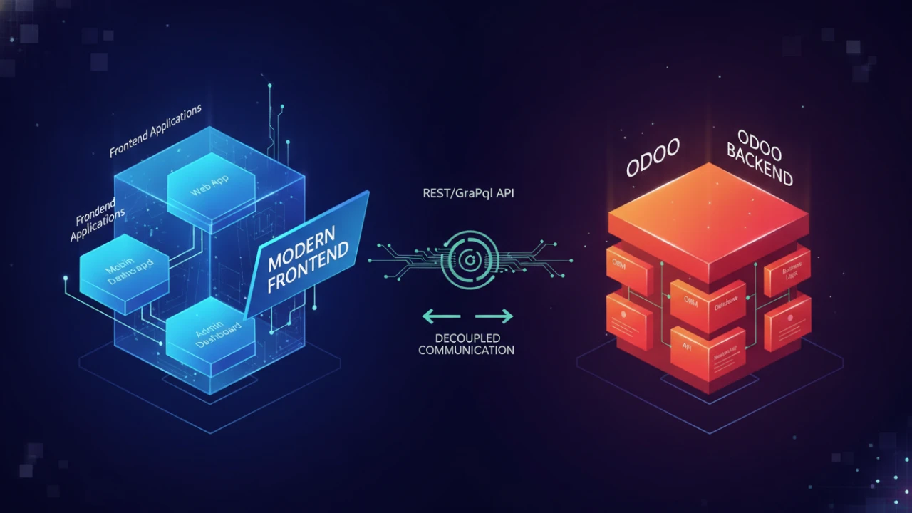 odoo headless integration