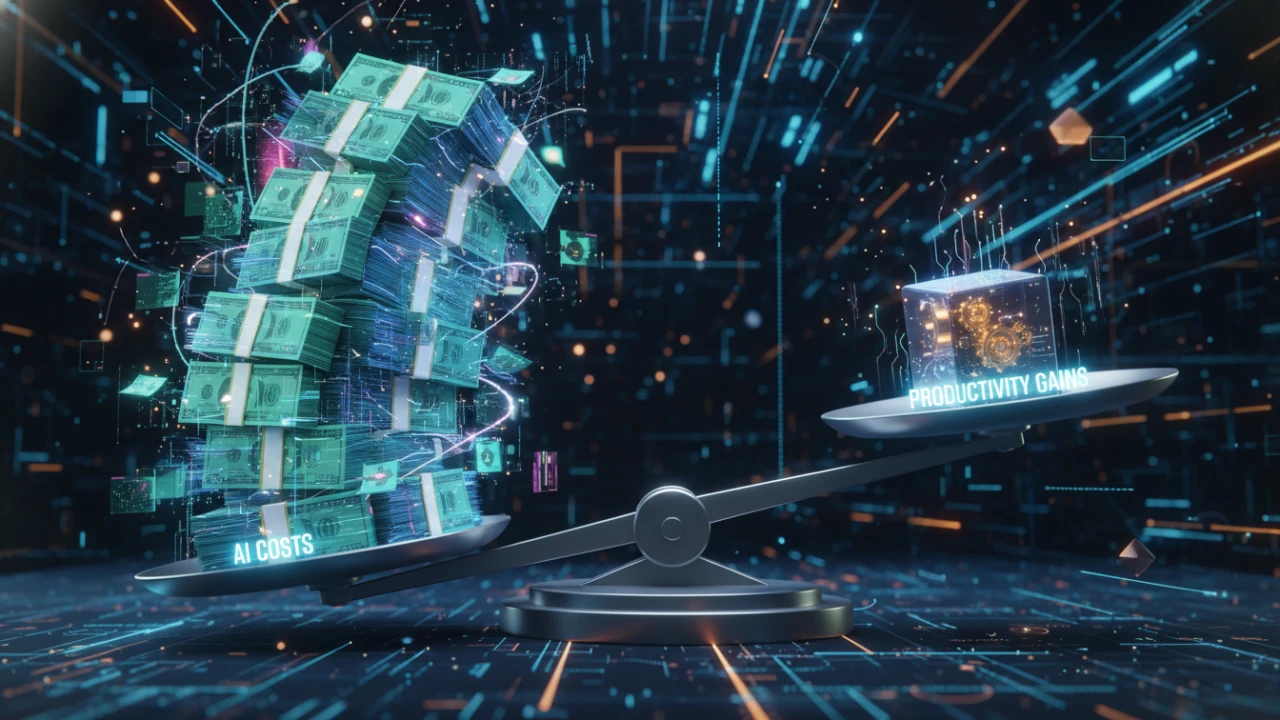 AI costs vs productivity