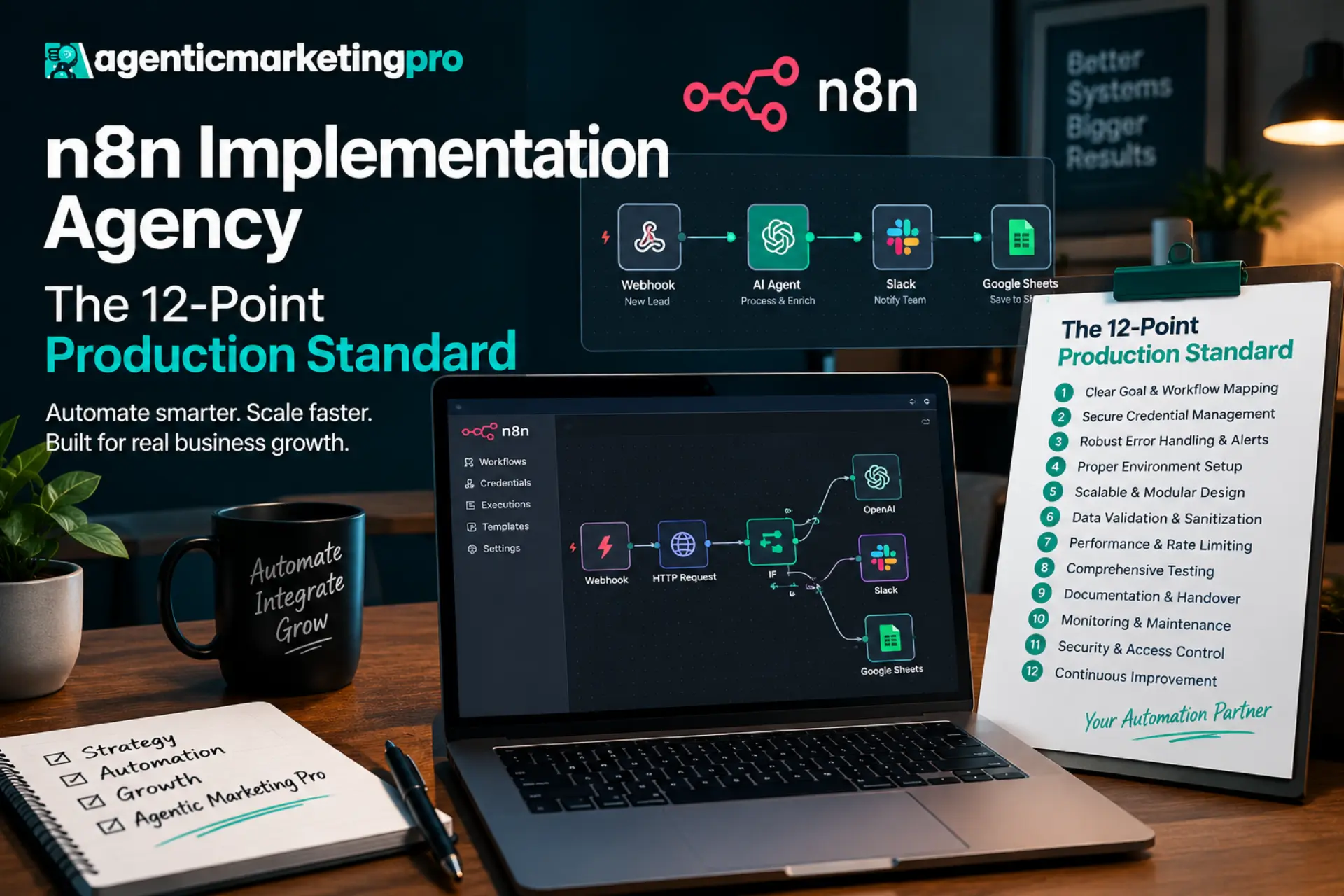 n8n Implementation Agency: The 12-Point Production Standard